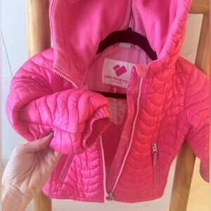 Obermeyer, Size 3, Grow-with-me, Hot Pink, Ski Jacket.